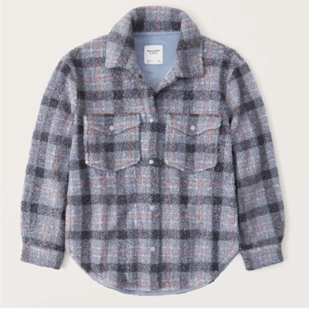 Abercrombie Teddy sherpa shacked, XL, perfect condition